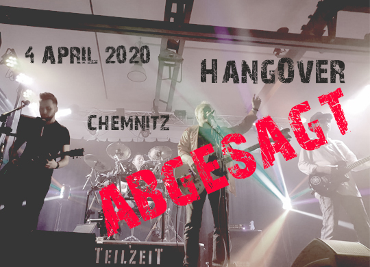 4. April 2020 – Live im HangOver